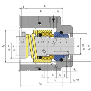 dimensions-mechanical-seal-h12n